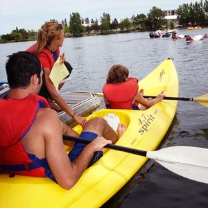 Location kayak double famille et amis